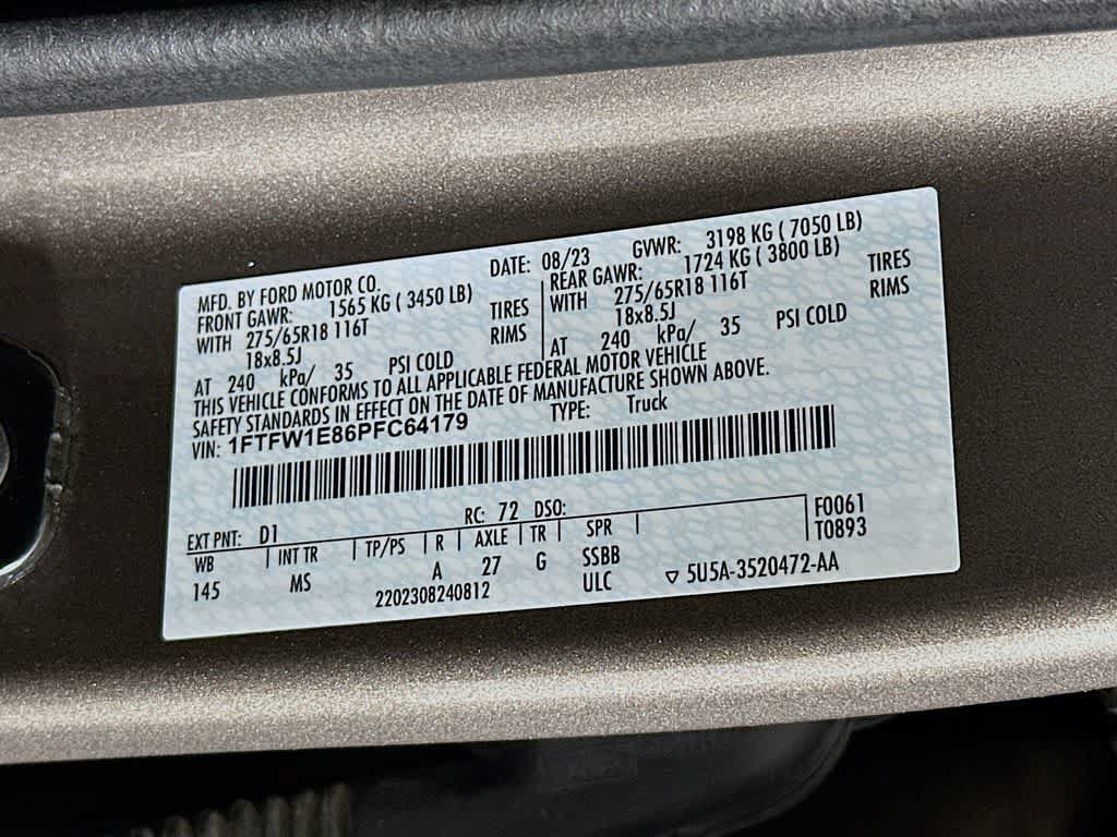 Certified 2023 Ford F150 XLT AWD/4WD image 21