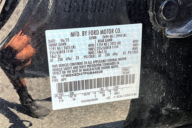 Certified 2023 Ford Explorer XLT w/ Equipment Group 202A image 30