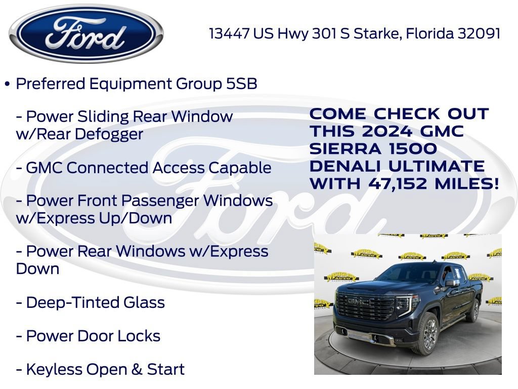 Used 2024 GMC Sierra 1500 Denali Ultimate AWD/4WD image 22
