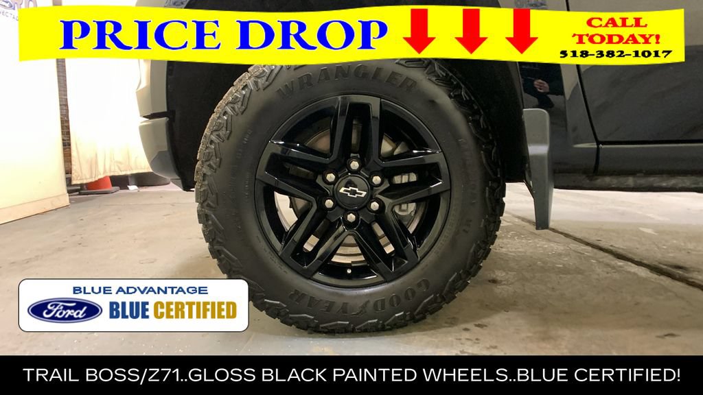 Used 2024 Chevrolet Silverado 1500 Custom Trail Boss AWD/4WD image 40