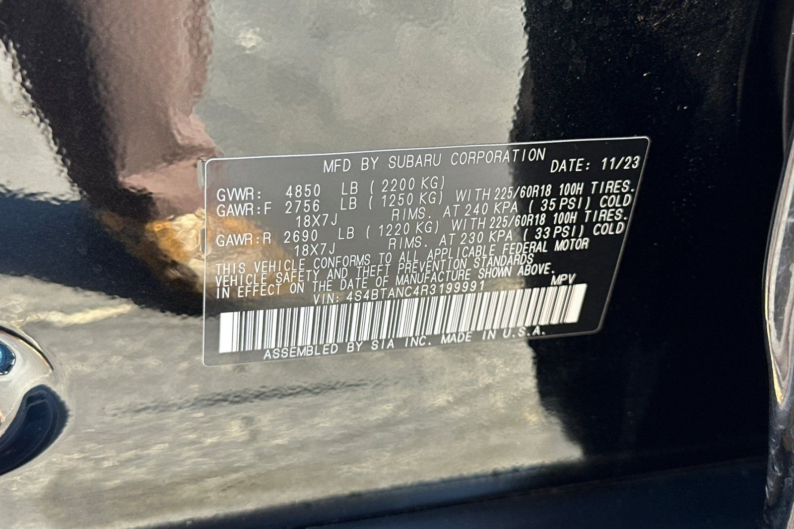 Used 2024 Subaru Outback Limited image 32