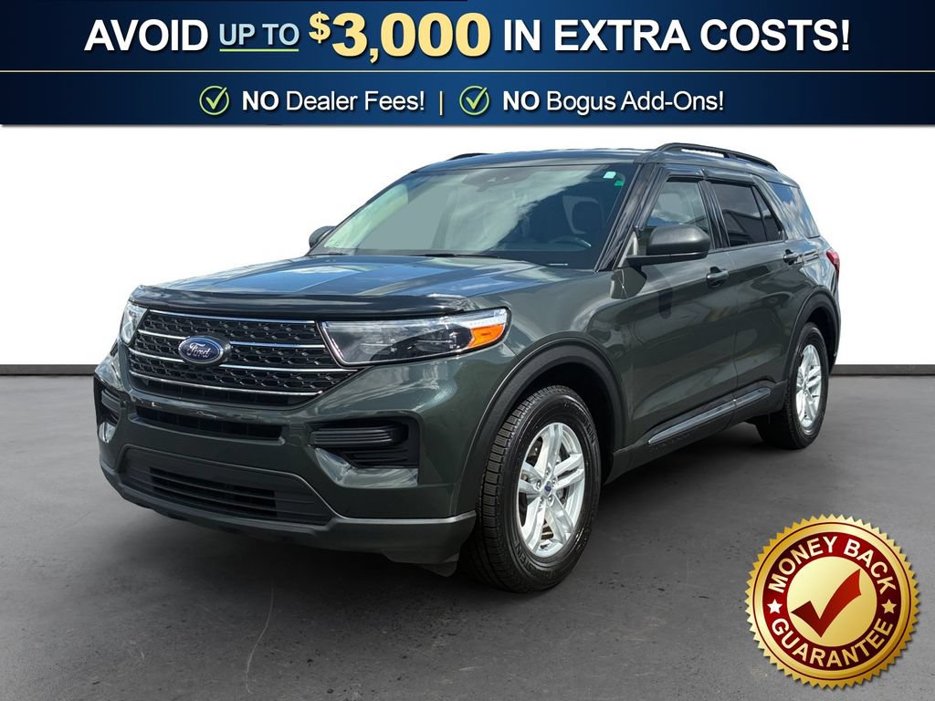 Certified 2022 Ford Explorer XLT w/ Class IV Trailer Tow Package RWD 360° Tour