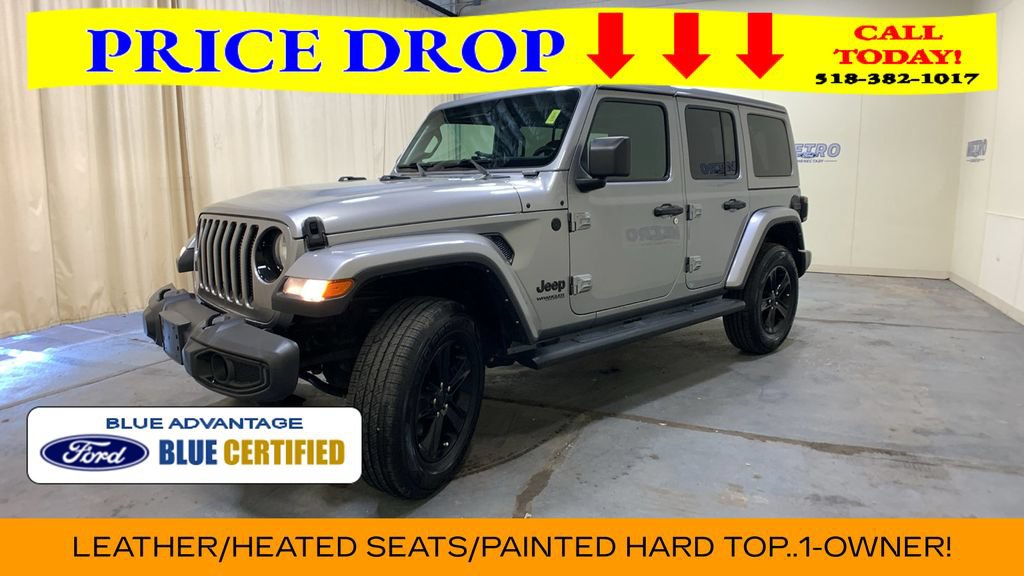 Used 2021 Jeep Wrangler Unlimited Sahara AWD/4WD image 41