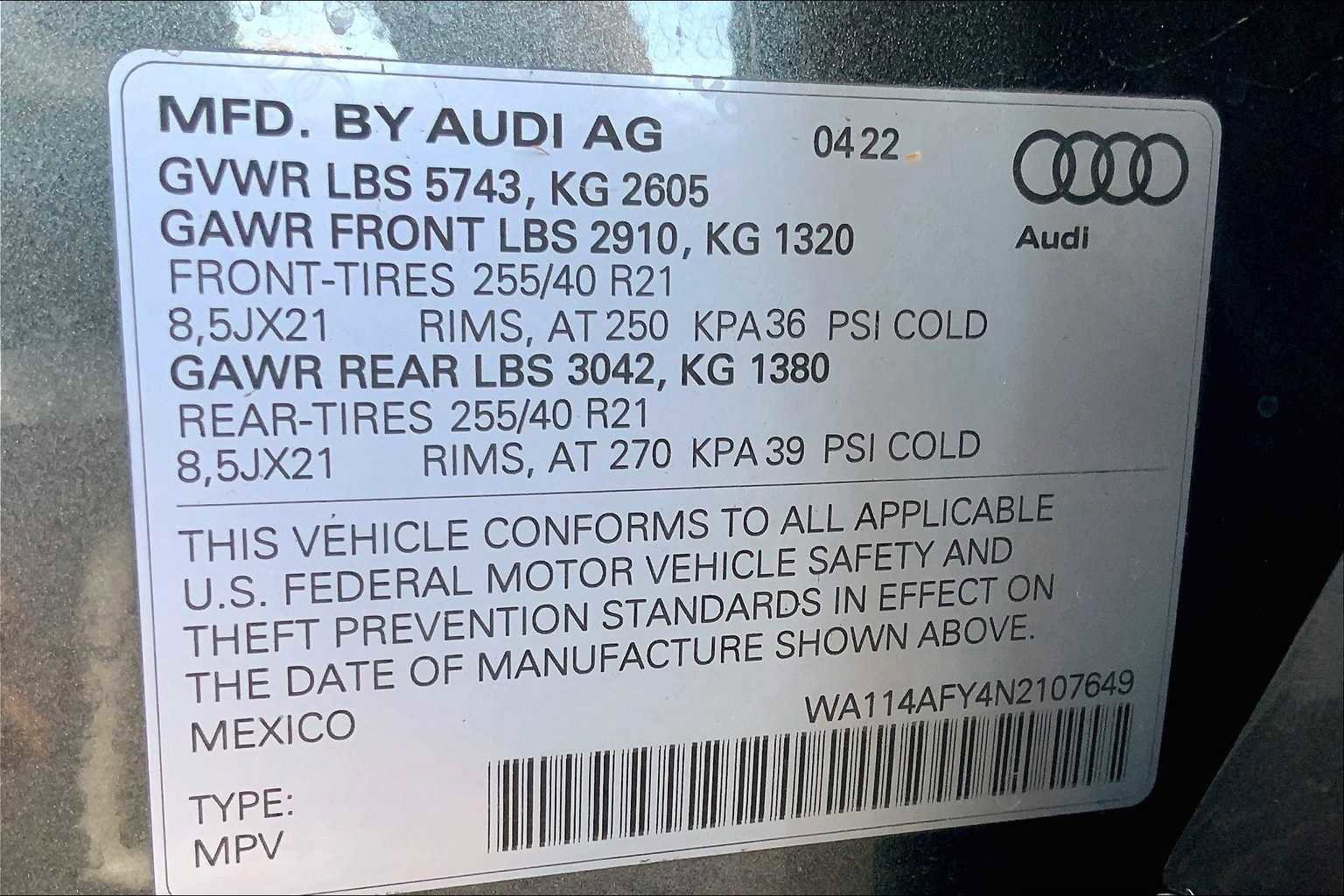 Used 2022 Audi SQ5 Premium image 22