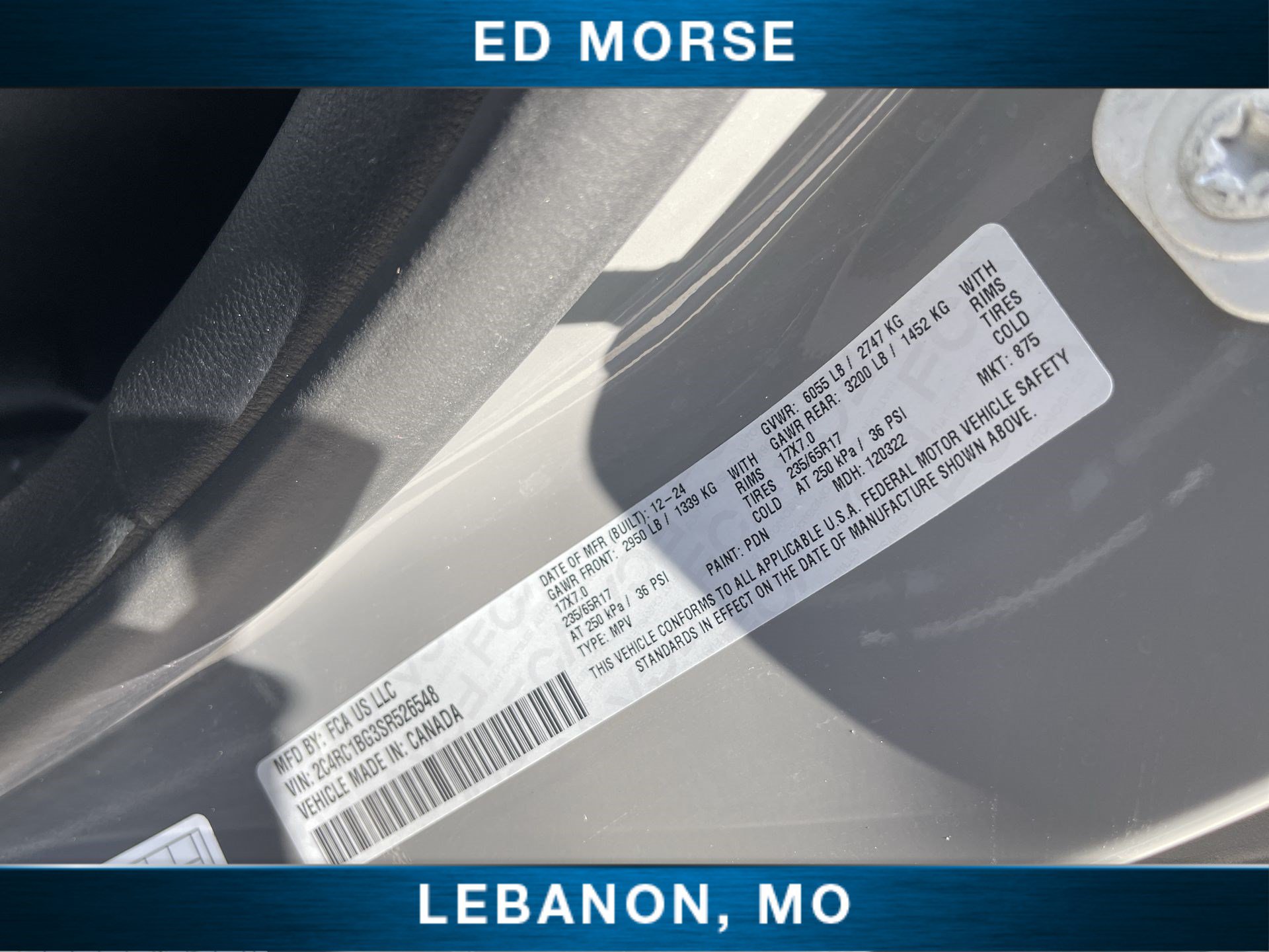 Used 2025 Chrysler Pacifica Select FWD image 31