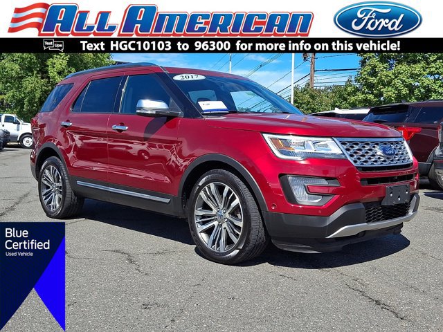Certified 2017 Ford Explorer Platinum