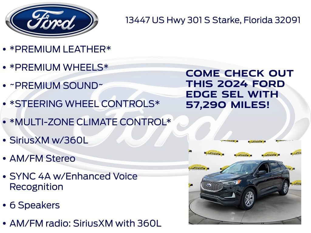 Certified 2024 Ford Edge SEL AWD/4WD image 18