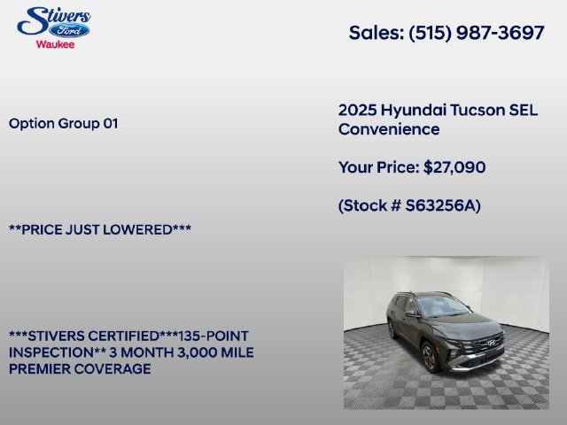 Used 2025 Hyundai Tucson SEL AWD/4WD image 8