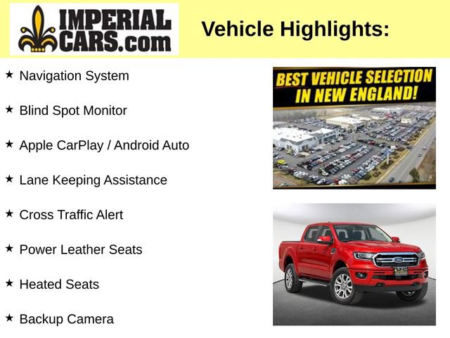 Certified 2023 Ford Ranger Lariat w/ Technology Package AWD/4WD image 5