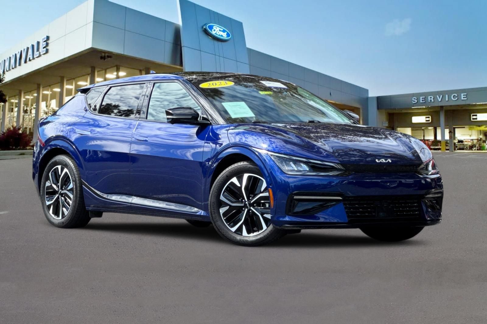 Used 2023 Kia EV6 GT-Line w/ GT-Line Suede Seat Package RWD image 2