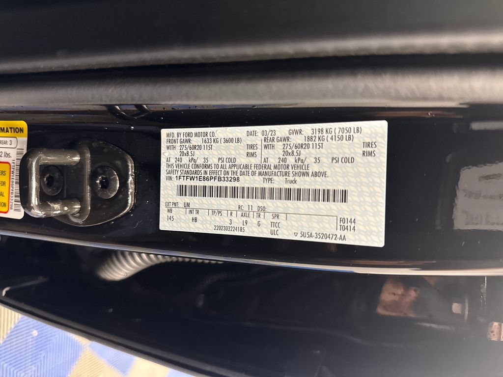 Certified 2023 Ford F150 Lariat w/ Equipment Group 502A High AWD/4WD image 44