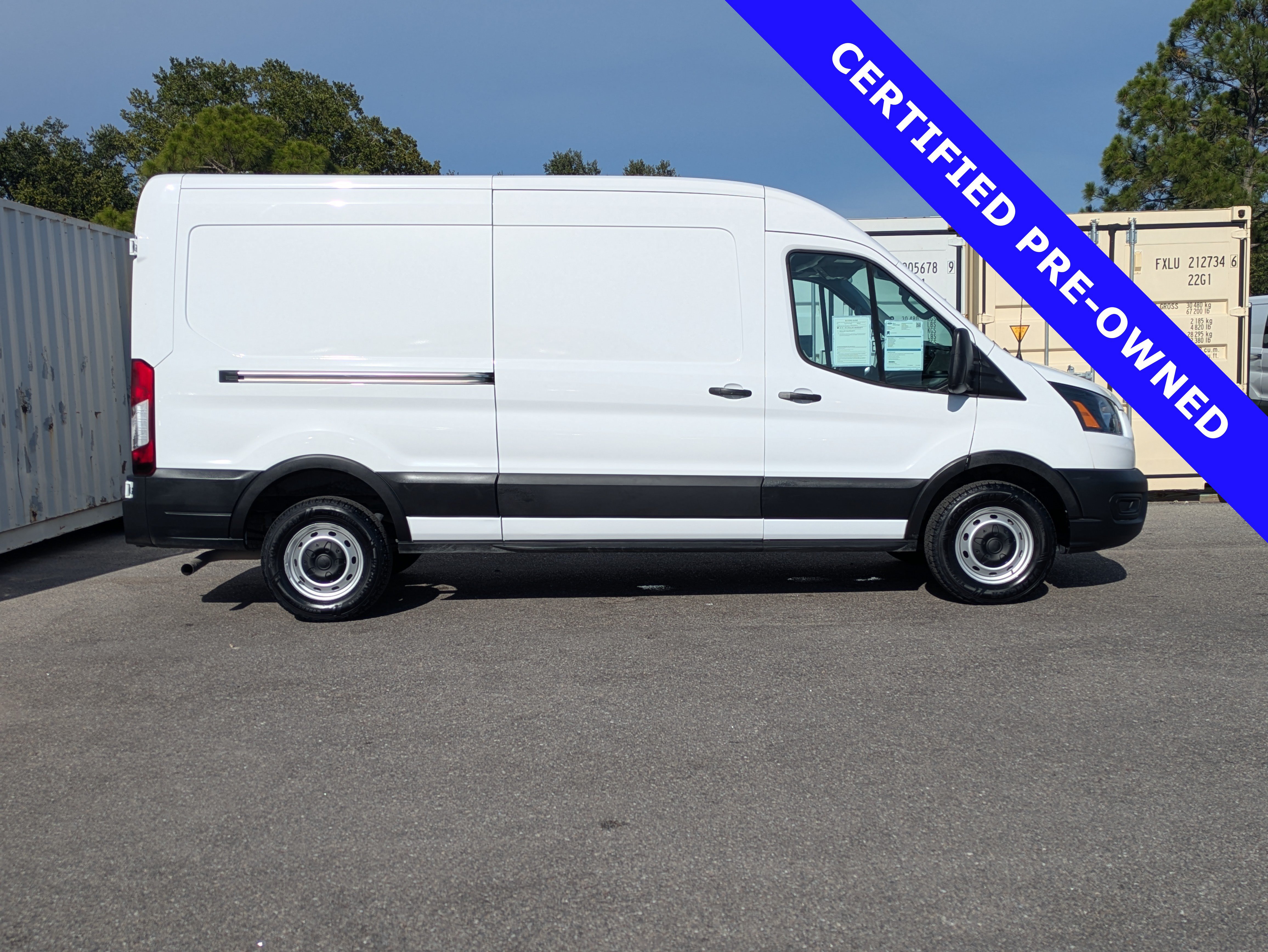 Certified 2023 Ford Transit 250 Medium Roof RWD video 1