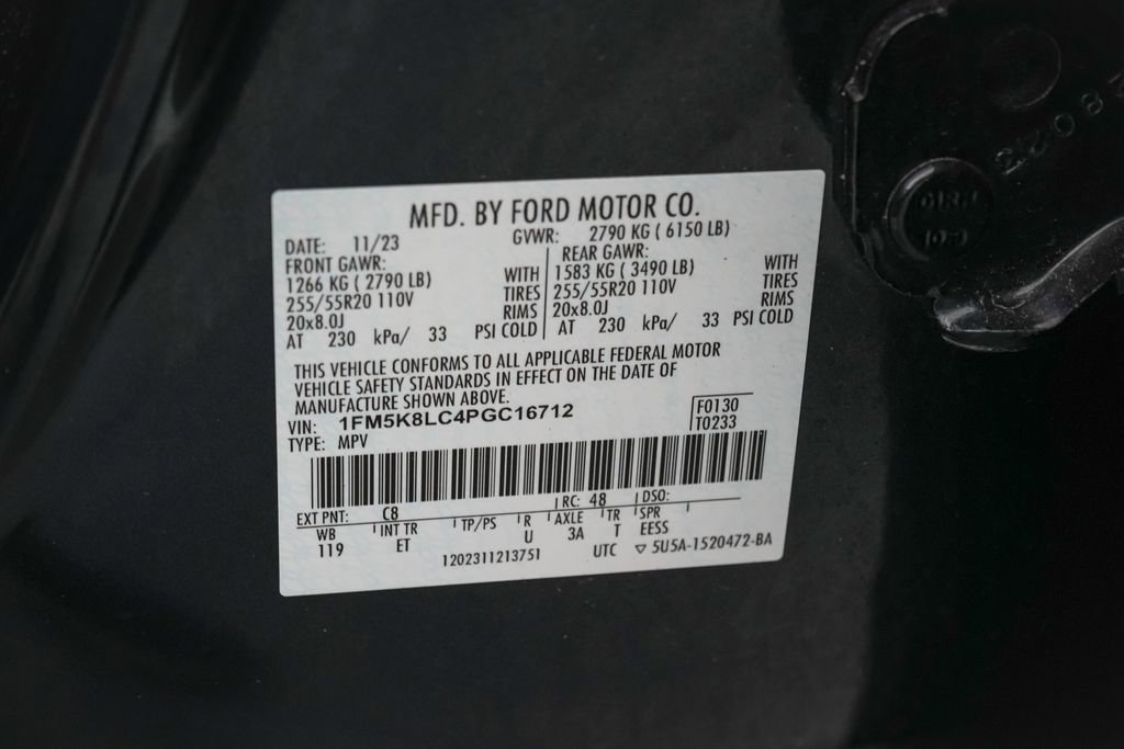 Certified 2023 Ford Explorer King Ranch w/ Technology Package AWD/4WD image 36