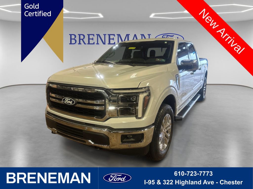Certified 2025 Ford F150 Lariat w/ Equipment Group 501A Mid