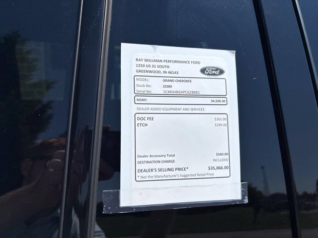Used 2023 Jeep Grand Cherokee Limited AWD/4WD image 3