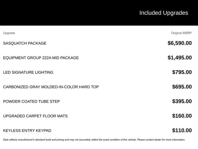 Certified 2022 Ford Bronco Big Bend w/ Sasquatch Package image 6