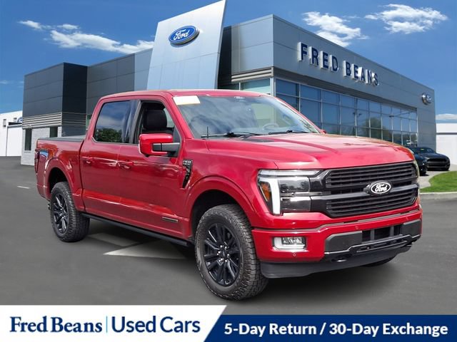 Certified 2025 Ford F150 Platinum w/ Equipment Group 702A High