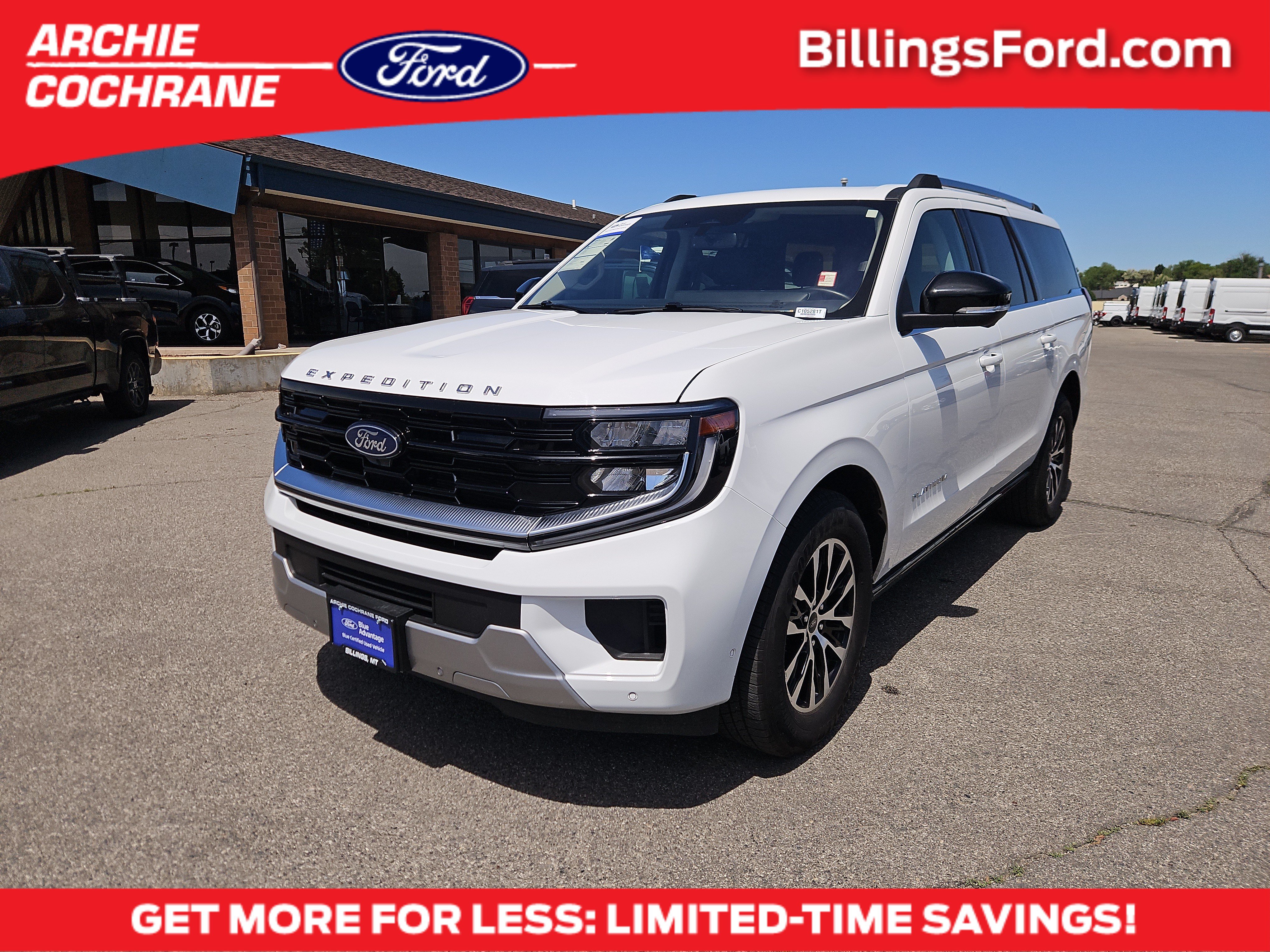 Certified 2025 Ford Expedition Max Platinum