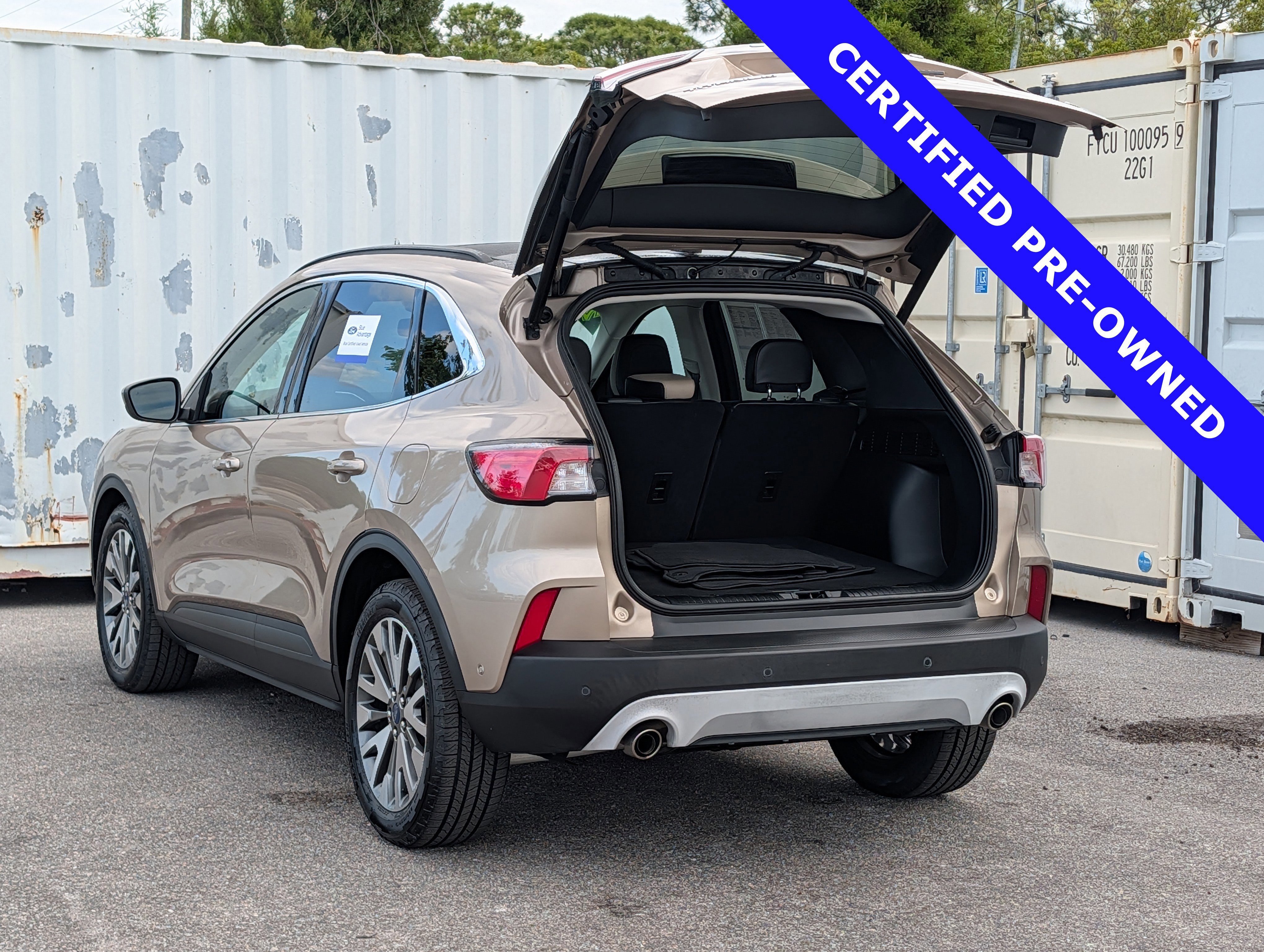 Certified 2021 Ford Escape Titanium FWD video 3