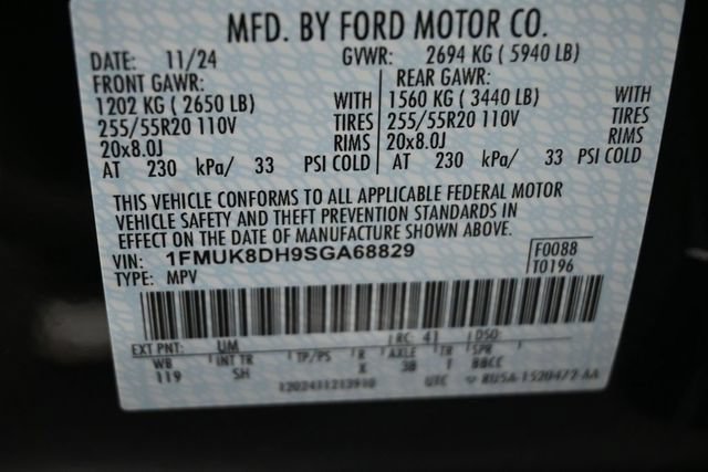 Certified 2025 Ford Explorer Active w/ Active Comfort Package AWD/4WD image 37