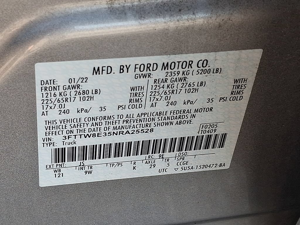 Certified 2022 Ford Maverick XL FWD image 26