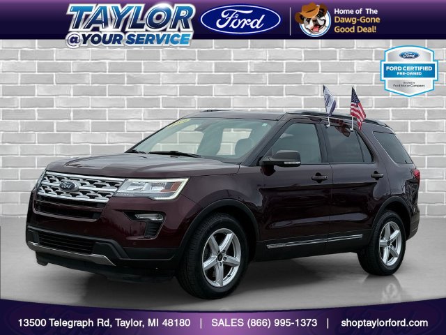 Certified 2019 Ford Explorer XLT w/ Equipment Group 202A FWD image 1