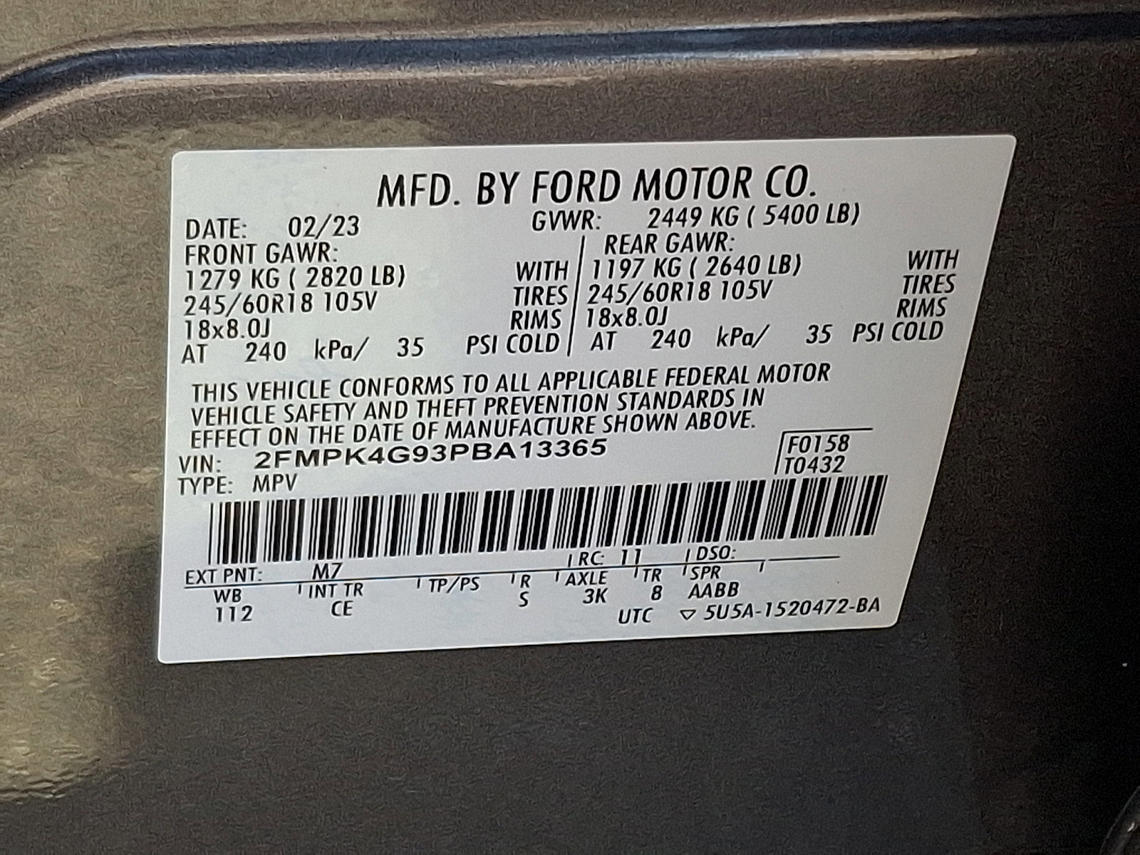 Certified 2023 Ford Edge SE image 27