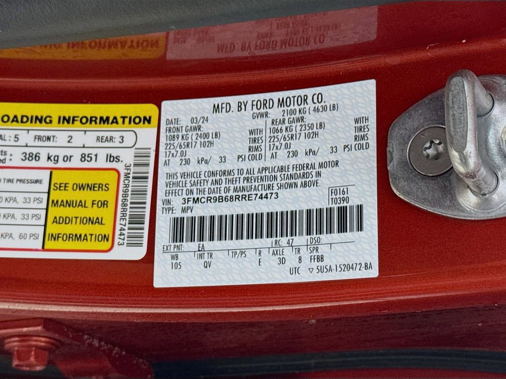 Certified 2024 Ford Bronco Sport Big Bend image 30