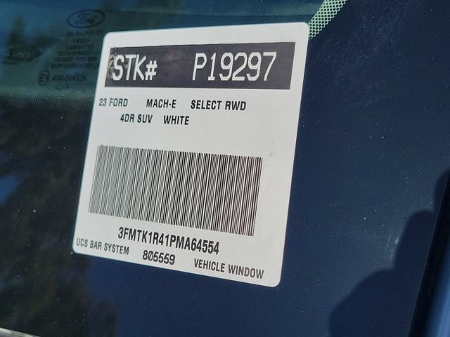 Certified 2023 Ford Mustang Mach-E Select RWD image 29
