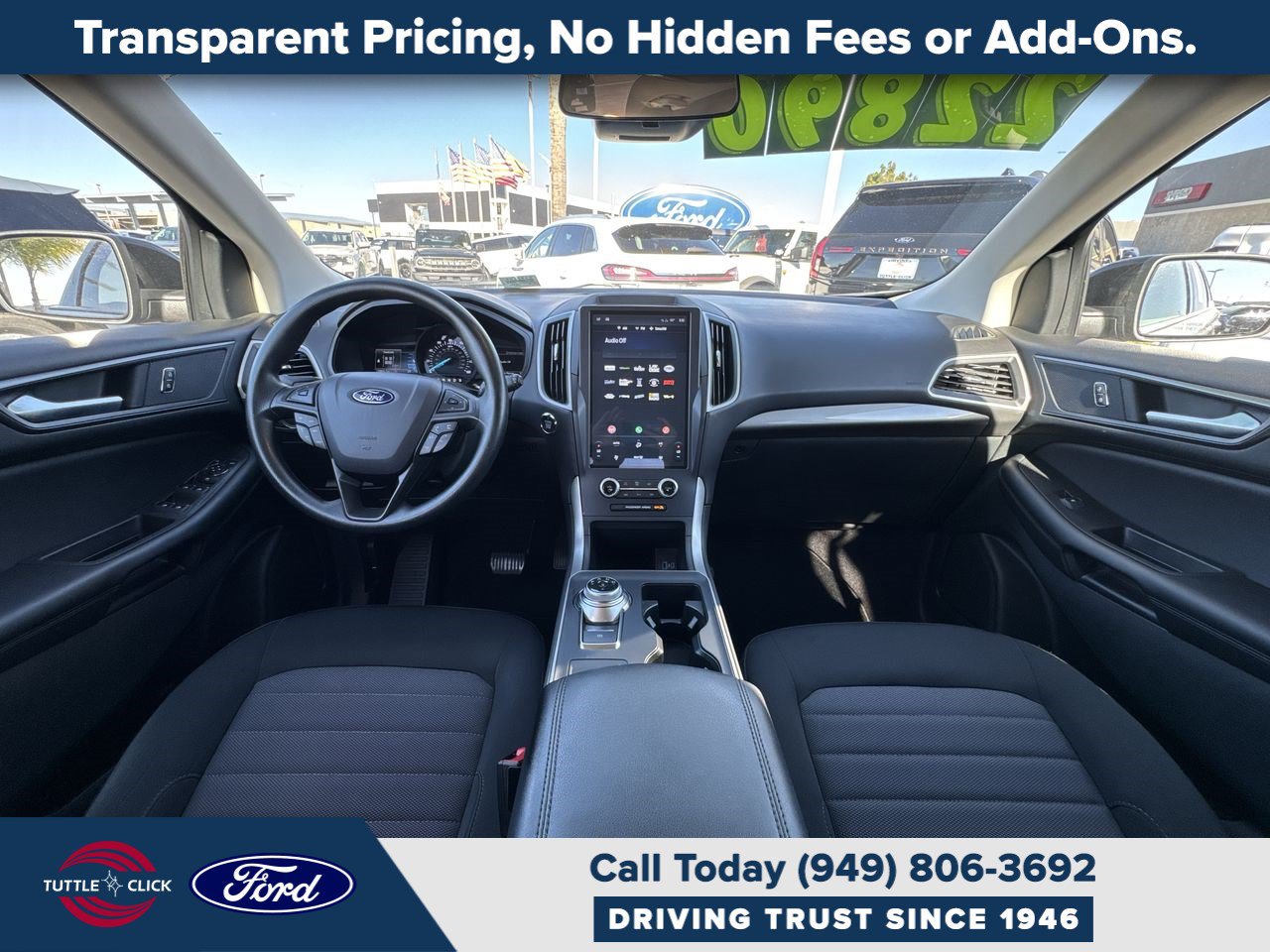 Certified 2023 Ford Edge SE w/ Black Appearance Package AWD/4WD image 2