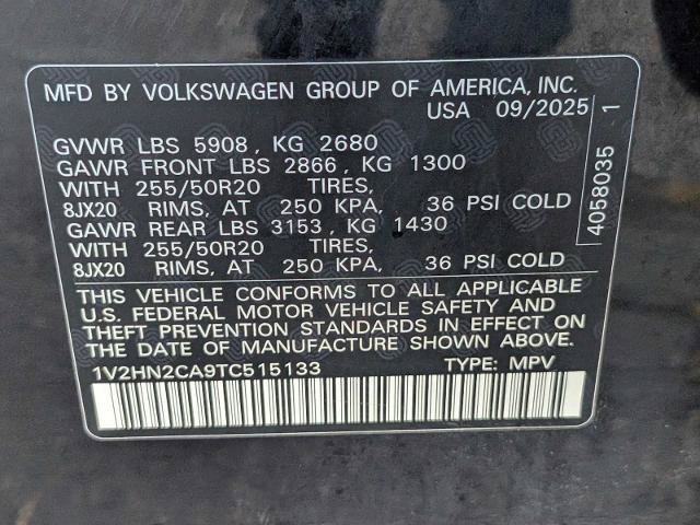 Used 2026 Volkswagen Atlas SE AWD/4WD image 38