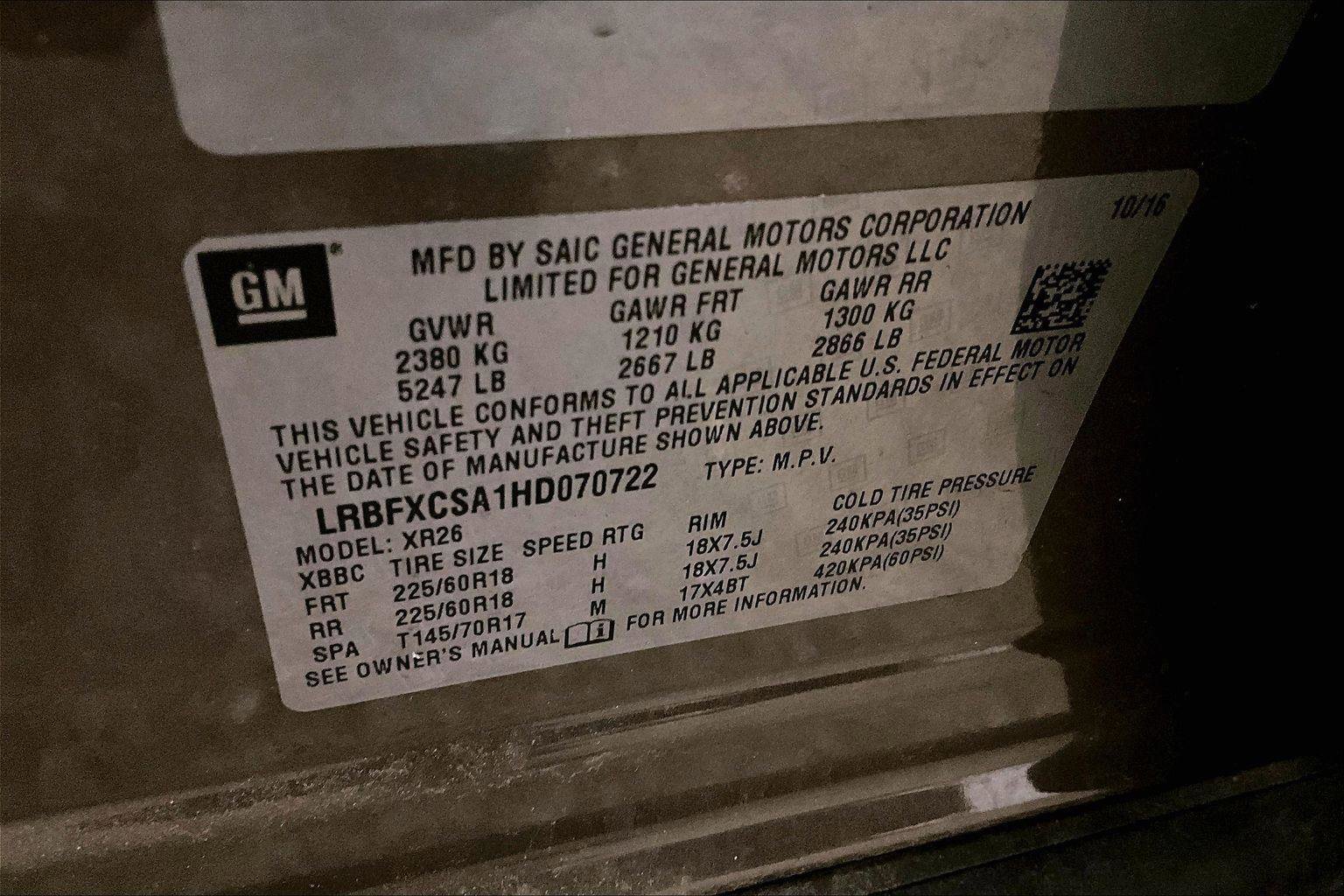 Used 2017 Buick Envision Preferred image 32