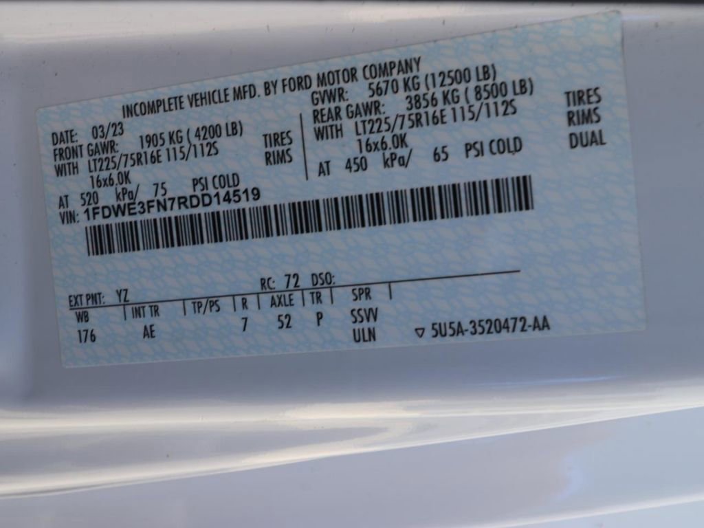 Certified 2024 Ford E-350 and Econoline 350 Super Duty w/ Power Windows & Locks Group RWD image 21