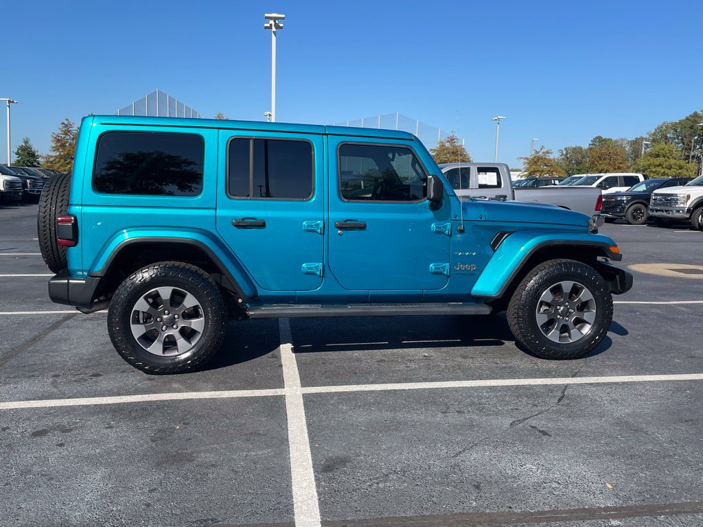 Used 2020 Jeep Wrangler Unlimited Sahara AWD/4WD image 8