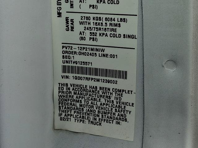 Used 2021 GMC Savana 3500 w/ Power Convenience Package RWD image 24