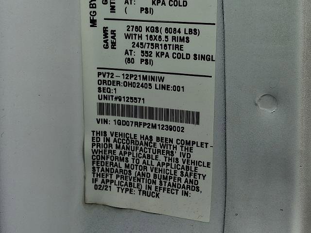 Used 2021 GMC Savana 3500 w/ Power Convenience Package RWD image 24