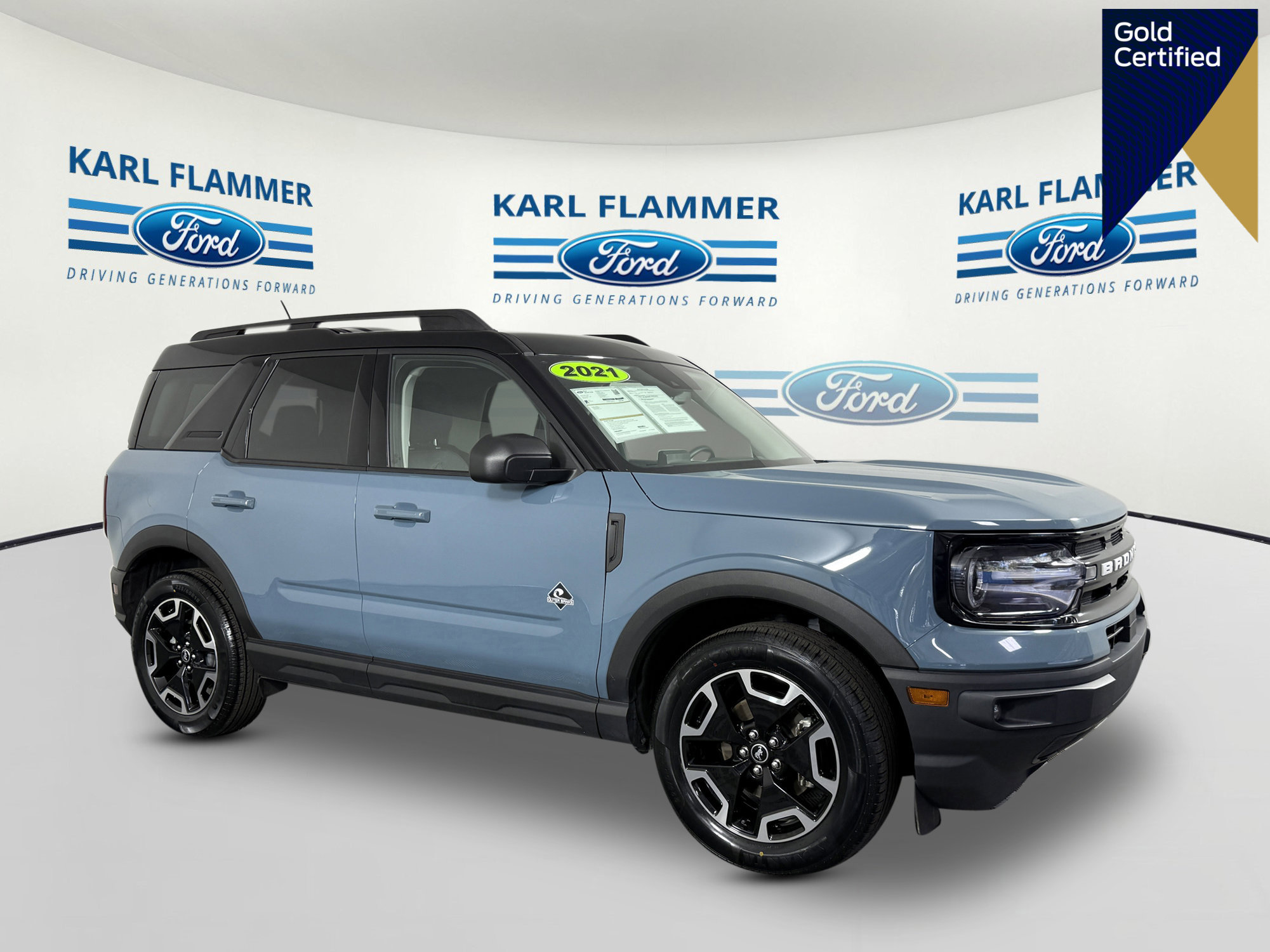 Certified 2021 Ford Bronco Sport Outer Banks