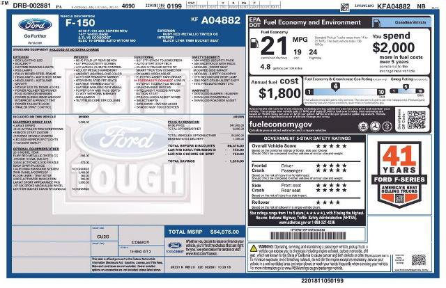 Certified 2019 Ford F150 Lariat AWD/4WD image 3