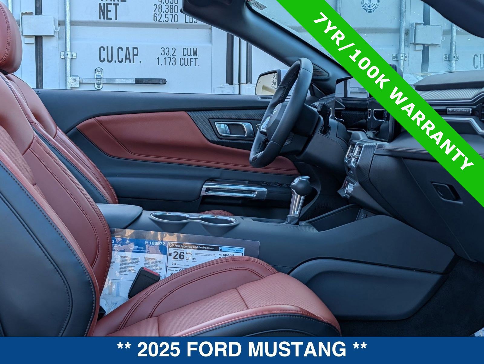 Certified 2025 Ford Mustang Premium RWD image 13