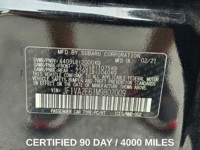 Used 2021 Subaru WRX STI AWD/4WD image 27