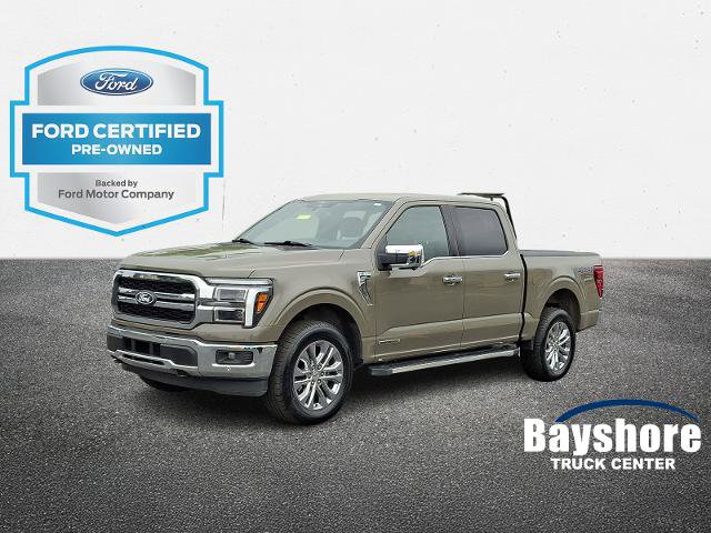 Certified 2025 Ford F150 Lariat w/ Equipment Group 501A Mid