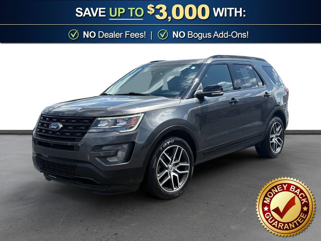 Certified 2017 Ford Explorer Sport w/ Equipment Group 401A AWD/4WD image 1