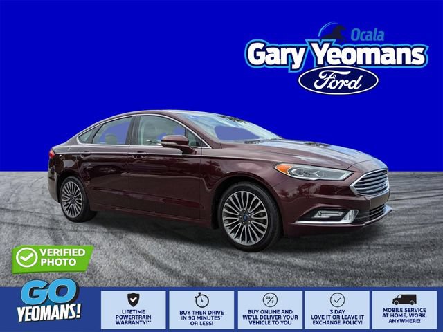 Certified 2017 Ford Fusion SE w/ Fusion SE Technology Package FWD image 1