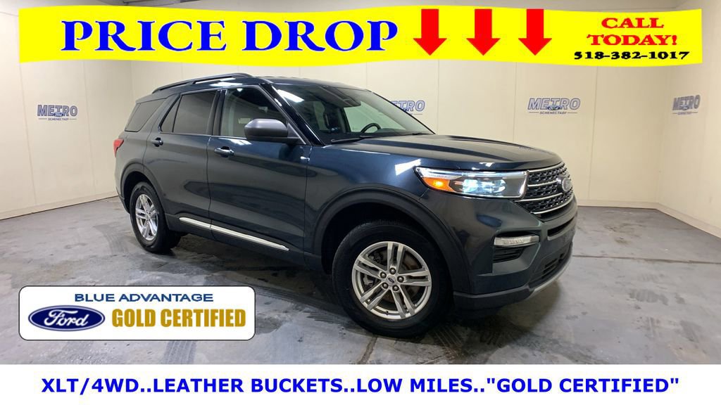 Certified 2022 Ford Explorer XLT w/ Equipment Group 202A image 8