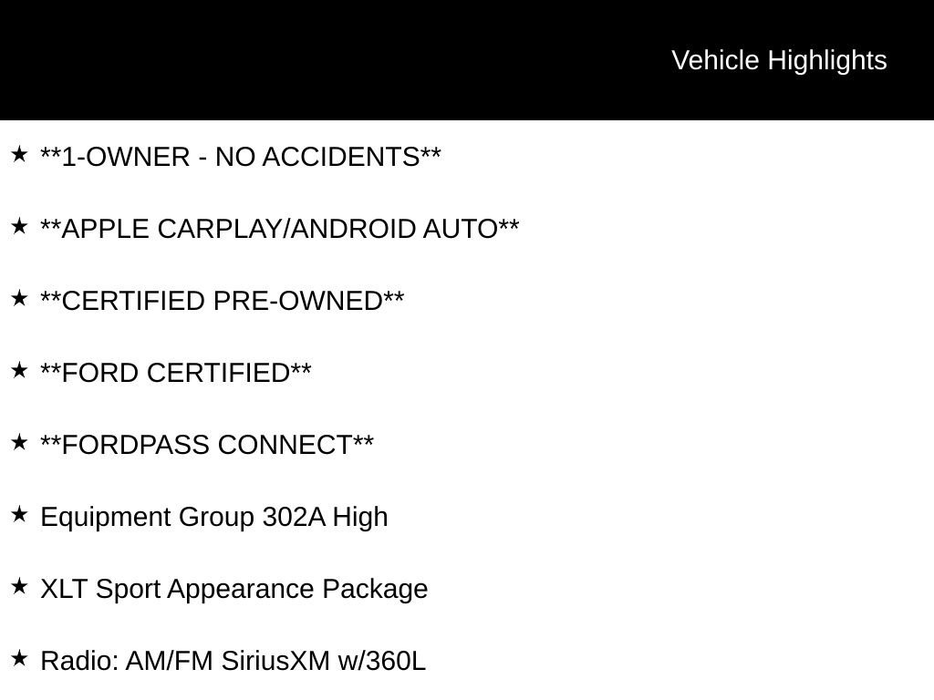 Certified 2023 Ford F150 XLT w/ Equipment Group 302A High AWD/4WD image 11