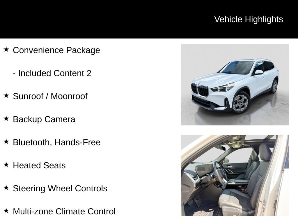 Used 2023 BMW X1 xDrive28i w/ Convenience Package AWD/4WD image 11