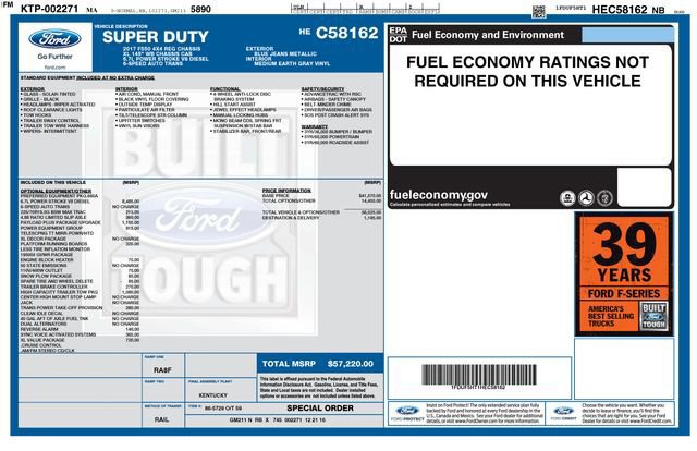 Certified 2017 Ford F550 XL image 13