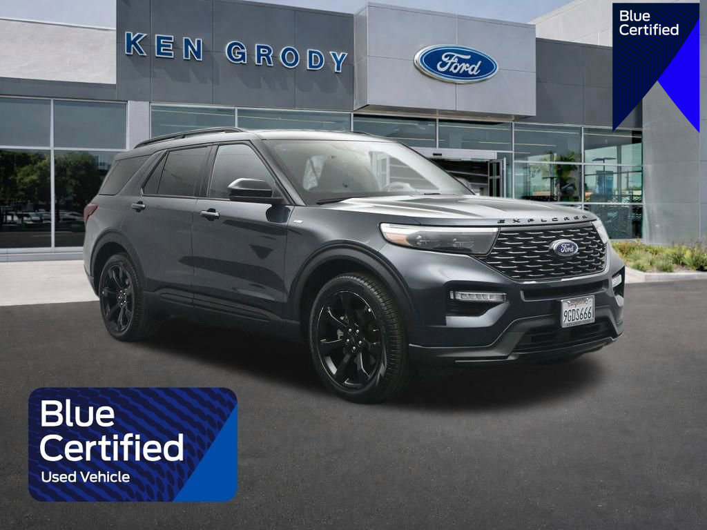 Certified 2023 Ford Explorer ST-Line w/ Class IV Trailer Tow Package