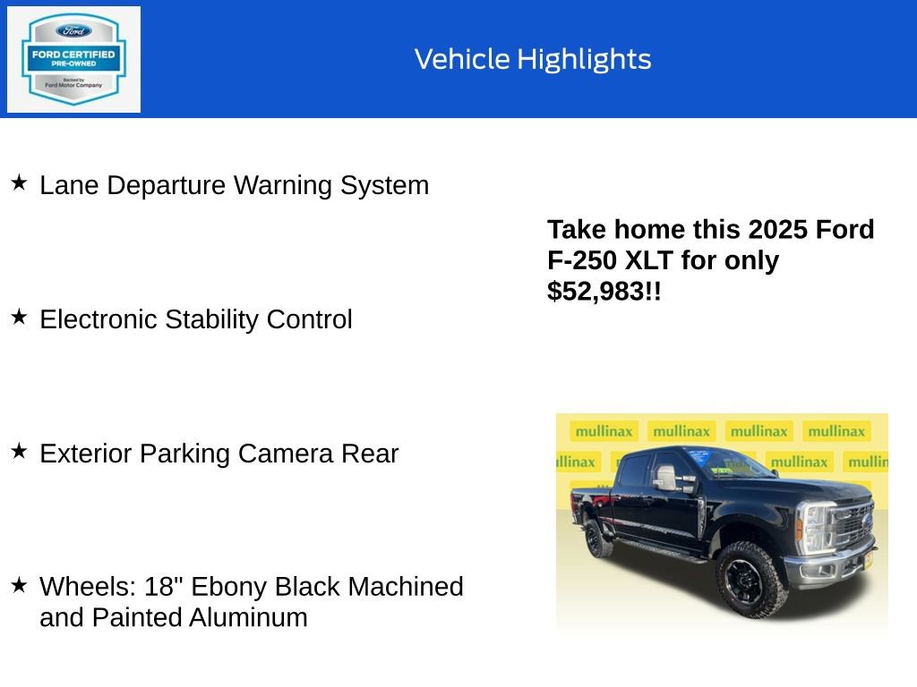 Certified 2025 Ford F250 XLT w/ Tremor Off-Road Package image 19