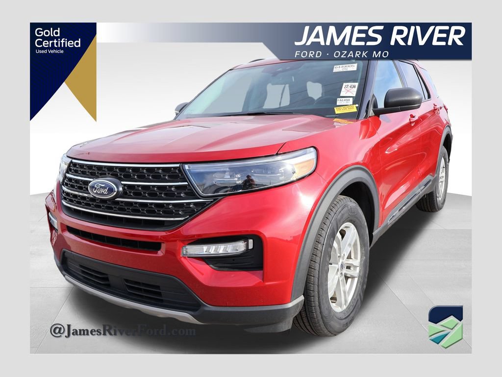 Certified 2022 Ford Explorer XLT w/ Equipment Group 202A AWD/4WD image 1